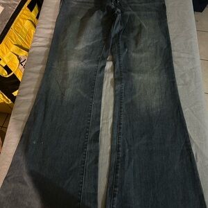 Rock & Republic Deep Indigo Wide Leg Jeans